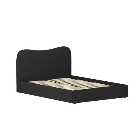 Bed Frame Double Size Boucle DARA