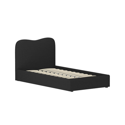 Bed Frame King Single Size Boucle DARA