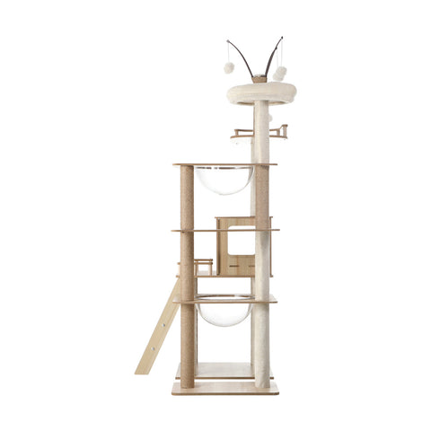 Alopet Large Cat Tree Wood Scratcher Condo House Bed 172cm