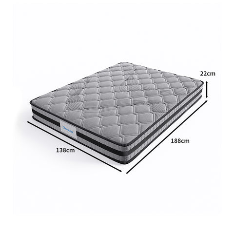 Dreamz Spring Mattress Bed Pocket Egg Double-1954802851322662914