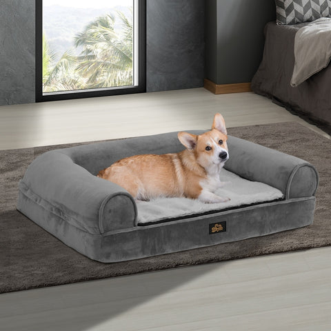 Alopet Dog Bed Orthopedic Memory Foam Washable Cushion X Large