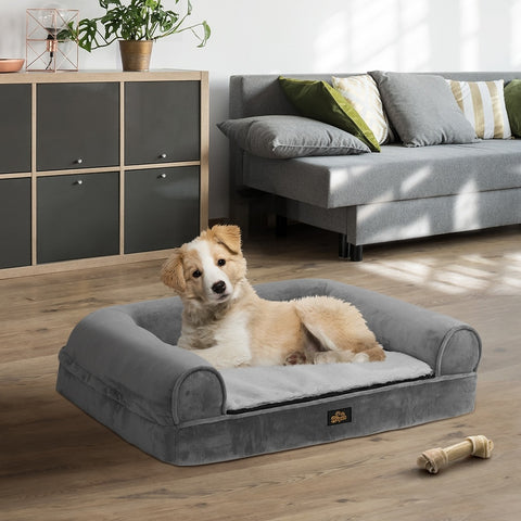Alopet Dog Bed Orthopedic Memory Foam Washable Cushion X Large