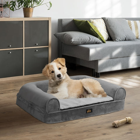 Alopet Dog Bed Memory Foam Orthopedic Removable Cushion