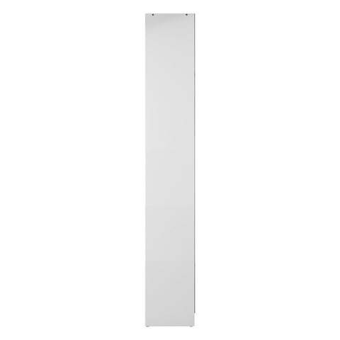 Bookshelf Display Shelf 5-Tier White
