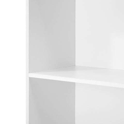 Bookshelf Display Shelf 5-Tier White