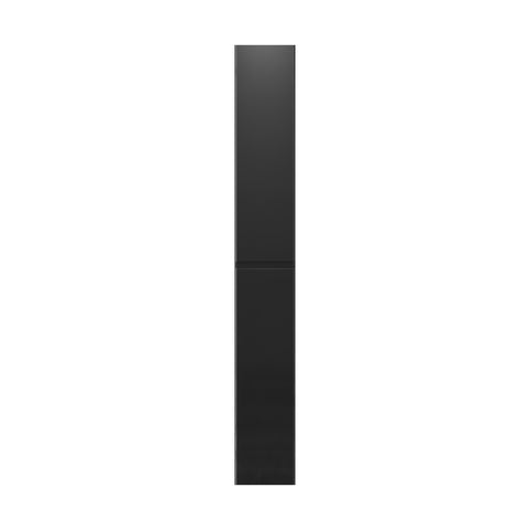 Bookshelf Display Shelf CD DVD Storage Media Rack Black