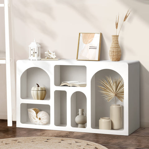 Display Cabinet with 6 Irregular Shelves