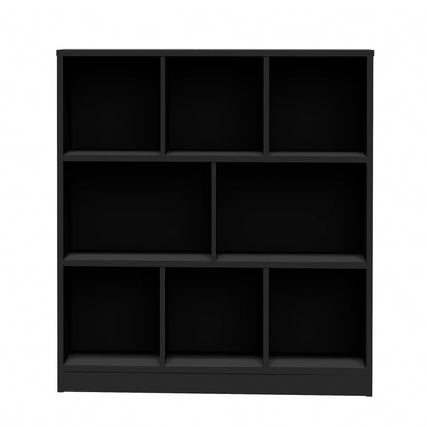 Bookshelf Display Shelves Unit Storage Organizer Black