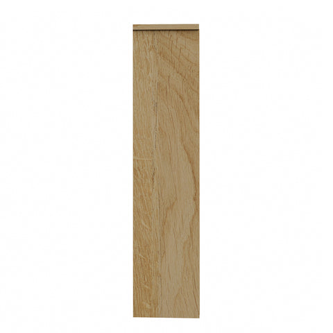 Bookshelf Display Shelves Unit Storage Organizer Natural