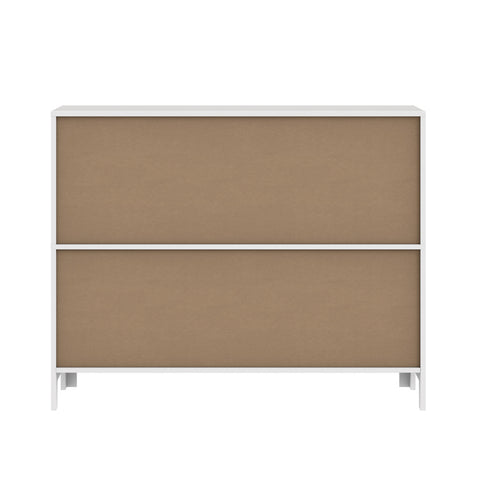Display Shelf Storage Stand Bookshelf White