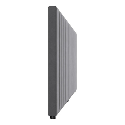 Bed Frame Headboard Double Queen King Size Grey Velvet