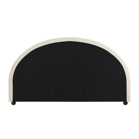 Bed Head Queen Size Headboard Fabric Beige
