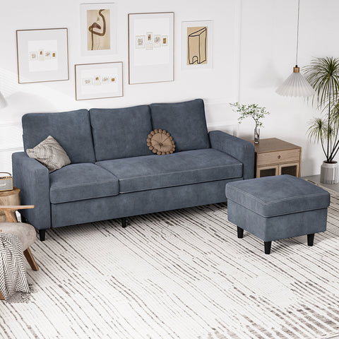 Levede L-shaped Sectional Sofa Lounge Chaise Set-1894516737467092998