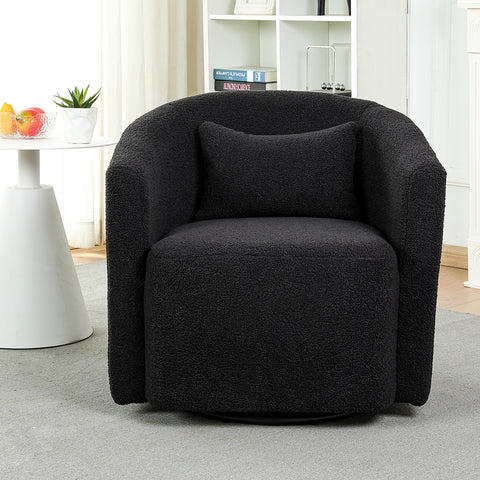Levede Fleece Rocking Chair-1954802380457512967