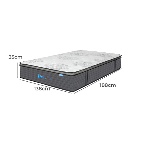 Dreamz Spring Mattress Bed Pocket Egg Double-1950770001552216066