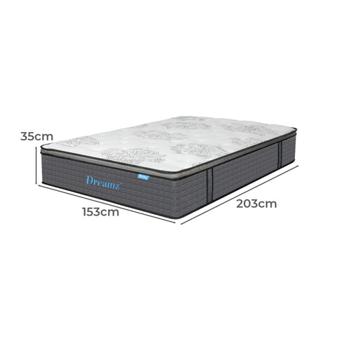 Dreamz Spring Mattress Bed Pocket Egg Queen-1950770002063921154
