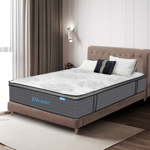 Dreamz Spring Mattress Bed Pocket Egg Queen-1950770002063921158