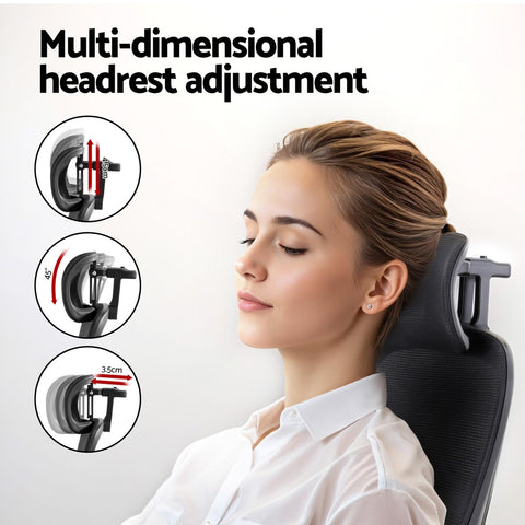 Ergonomic Office Chair Mesh Chairs Black