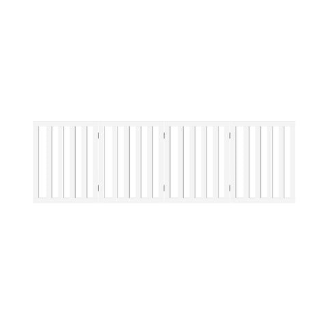 Alopet Wooden Pet Gate Dog Fence 4 Panels