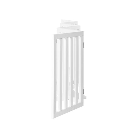 Alopet Wooden Pet Gate Dog Fence 6 Panels