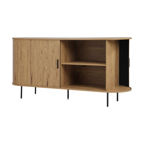 Buffet Sideboard Tambour Oak
