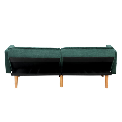 Sofa Bed Velvet 3-Seater