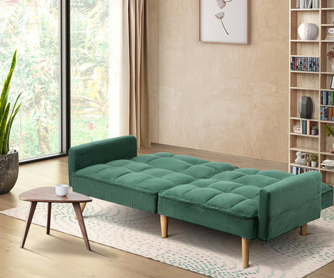 Sofa Bed Velvet 3-Seater