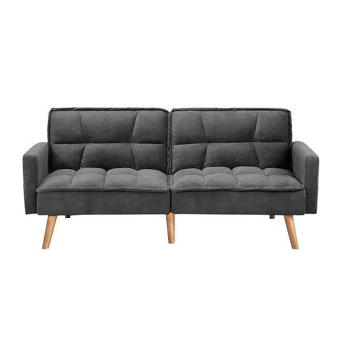 Sofa Bed Velvet 3-Seater