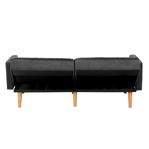 Sofa Bed Velvet 3-Seater