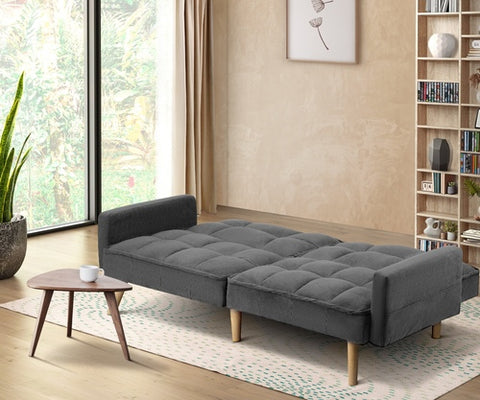 Sofa Bed Velvet 3-Seater