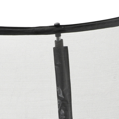 Mazam 8FT Kids Trampoline Round Encosure Safety Net with Ladder