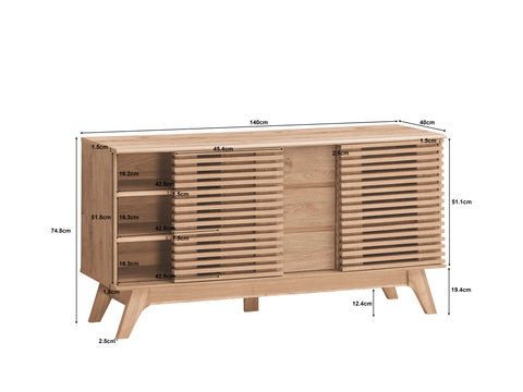 Clancy Buffet 3 Drawers