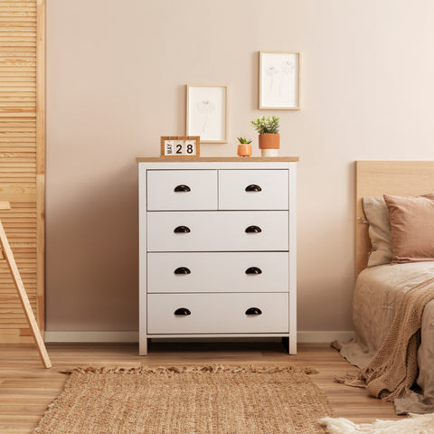 Chest of Draws Hampton 5 Drawer