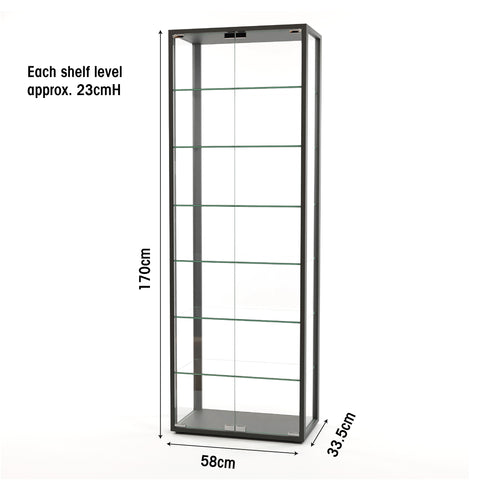 Glass Display 7 Tier