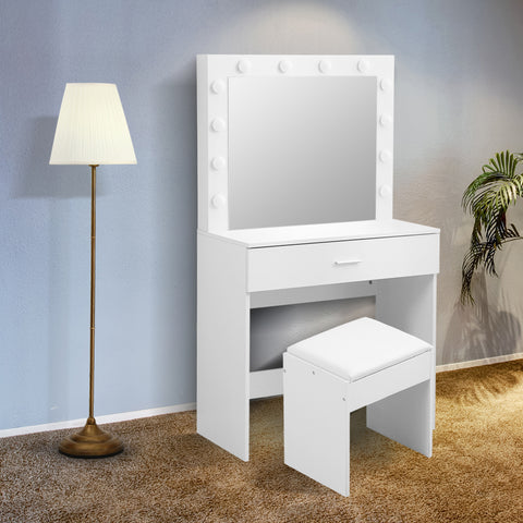 Levede Dressing Table Set Makeup Mirror-1954802330637570055