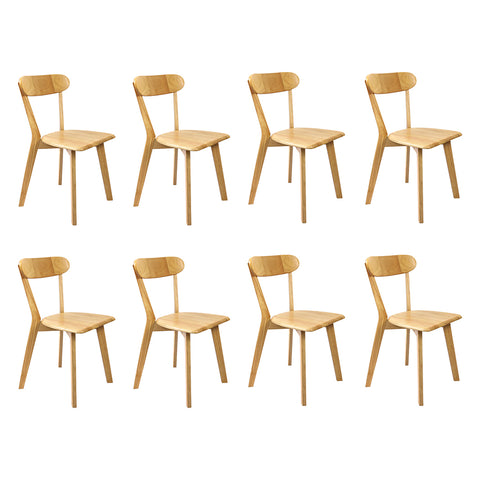 Levede 8x Dining Chairs Wooden Kitchen Chair-1966287375848050688