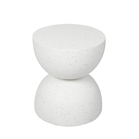 Levede Side Table Terrazzo Coffee Tables Beige-1954802989000691712