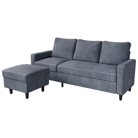 Levede L-shaped Sectional Sofa Lounge Chaise Set-1894516737467092992