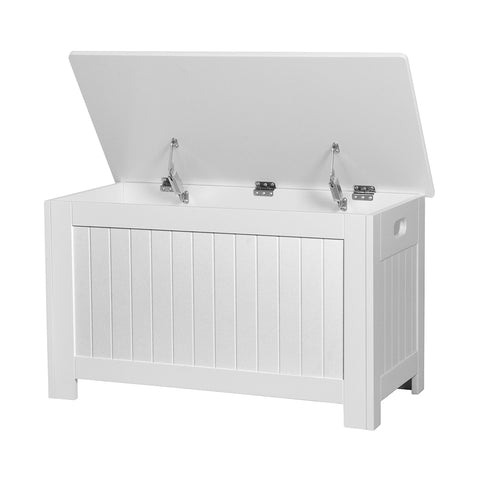 Levede Kids Toy Box Storage Chest Cabinet White-1954802614306738176