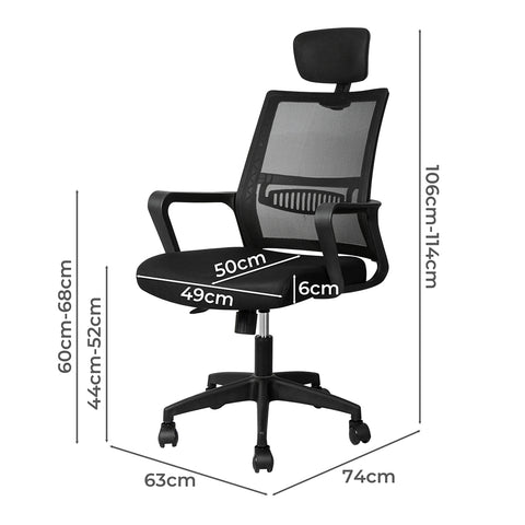 Levede Office Chair Mesh Gaming Executive-1954802891671867394