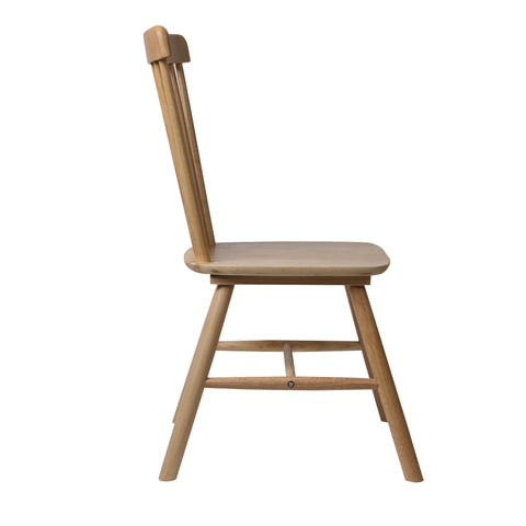 Levede 2x Dining Chairs Kitchen Windor Oak-1954802978275856387