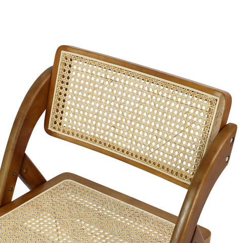 Levede 6X Foldable Rattan Dining Chairs-1966287368277331972