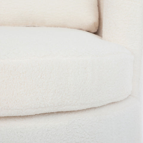 Levede Fleece Swivel Chair-1954802380256186373