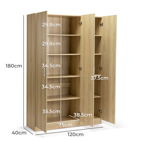 Ivy Cabinet 3 Doors Storage