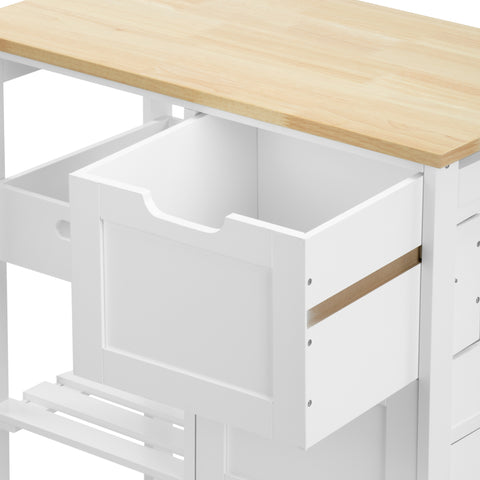 Kitchen Trolley 3 drawers 2 shelves