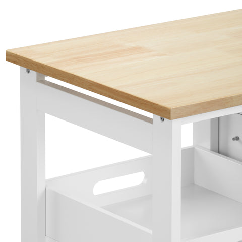 Kitchen Trolley 3 drawers 2 shelves