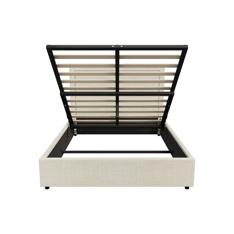 Bed Frame Queen Size Gas Lift Base Storage ADI