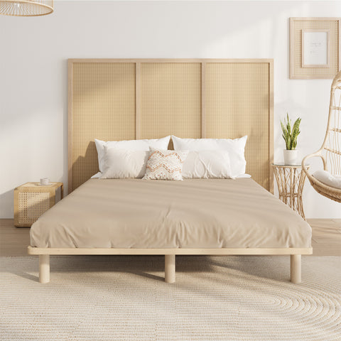 Bed Frame King Single Wooden Bed Base