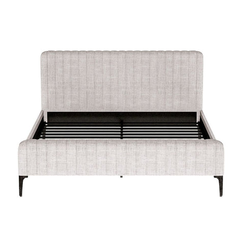 Bed Frame King Size Beige AMMY