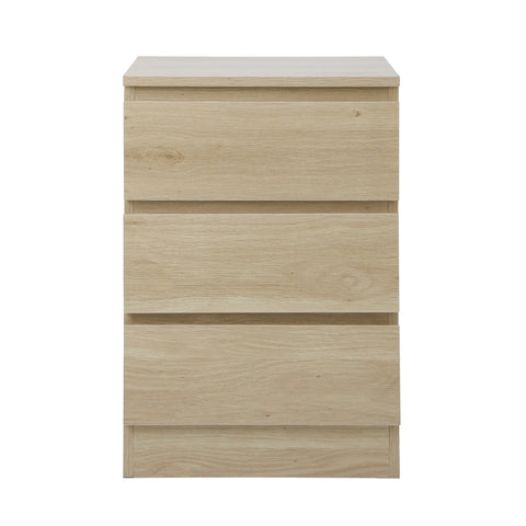 Bedside Tables Set of 2 Nightstand Natural